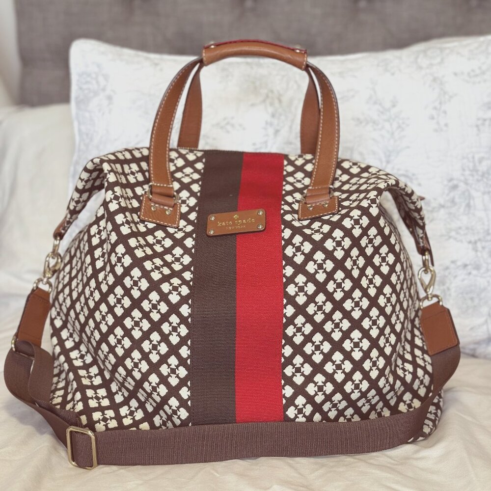 Kate Spade Weekender Bag - Classic Spade Juliet Weekender - $75
